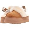 UGG Female Funkette Slipper, Chestnut, 6 (UK)