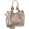 Gianni CHIARINI Pelle borsetta borsa a tracolla Dua Handbag Mirage - Clay dorato