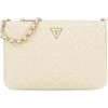 GUESS borsetta borsa per utensili Flat Pouch Stone beige