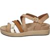 IGI&Co Sandali con Zeppa Donna - Biscotto/Cuoio Modello 7669900 7669900 Pelle 36