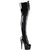 Pleaser ADORE-3023 Blk STR Pat/Blk UK 6 (EU 39)