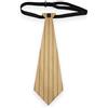 Il Cravattino.com ILCRAVATTINO.COM Cravatta Corta in Legno, Cravattino Modello VERTICAL LINES, per Eventi Eleganti, Stile Audace e Glamour, 13 inserti disponibili