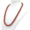 Generico Collana Girocollo Unisex in Corniola, Pietra Naturale, Fatta a Mano