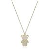 Meissa Collana d'oro per le donne Collana con ciondolo orso carino Collana a catena d'argento Peal Collana estiva Ragazze Gioielli Regalo, Oro