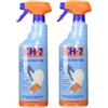 STAKMANN 2 x 750 ml KH7 Smacchiatore Spray Efficace e Delicato per Capi Bianchi e Colorati, Super Potente Promo Pack 2 Pezzi