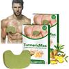 Ashopfun Turmericmax, cerotto per ginecomastia, ginecomastia cellulite, ginecomastia, ginecomastia, rassodante e rimozione del grasso addominale, per uomini, cerotto anticellulite per ginecomastia (2 scatole)
