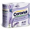 Generico 40 Rotoli di Carta Igienica Profumata alla Lavanda 2 Veli - Morbidezza e Freschezza Quotidiana - 40 Rotoli Carta Corona
