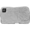 Garneck Borsa Acqua Calda Elettrica Ricaricabile Portatile Per Mano e Piedi - Scaldamani in Peluche Morbido - Ideale Per Comfort Invernale Grigio