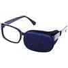 Maya Star Bambino/adulto Recupero dell'acuità visiva Maschera per gli occhi di seta Allenamento Ambliopia Strabismo Corretto bende pigre per occhiali (blu scuro)
