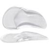 BUFANJIA Solette ortopediche in gel di silicone per scarpe da donna per piedi piatti, supporto per arco plantare, sollievo dal dolore (beige, L (41-45) da uomo)