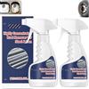 Generico Spray antiruggine per metalli ad alta resistenza, convertitore antiruggine altamente concentrato, potente rimozione della ruggine per metallo, acciaio inossidabile e ferro (2 Pcs)
