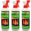 FEI FAN Supervetro, Ideale per la Pulizia del Vetro e degli Inserti di Camini e Stufe, Formato da 500ml (2 Unità)