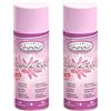 FEI FAN Hygienfresh Deodorante Spray Salvatessuti con Formula Mangiaodori in 13 Fragranze Intense a Lunga Durata, Elimina Cattivi Odori, Utilizzabile su Tutti i Tessuti, 150ml (Latte di Rosa, 2 Unità)
