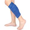 Yosoo Health Gear Tutore Polpaccio e Tibia, Compressione Polpaccio, Fascia Elastica Polpaccio Regolabile Traspirante in Neoprene e Cinghie a Strapp per Polpaccio Strappati, Gonfiore, Distorsioni, Sollievo（blu）