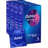 Durex Comfort 3XL Preservativi Ultra Extra Large (64 mm), 20 Profilattici XXXL lubrificati, 4 confezioni, massima larghezza