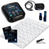 Dinamicamed New MultiMag PRO 10.0 Apparecchio per Magnetoterapia, Magnetoterapia con 1 Diffusore in Bassa Frequenza (LF) 1 Diffusore in Tessuto ad Alta Frequenza 160 * 190 (HF)