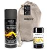 NUTRIVA Nutri-Bromelin In&Out, Protocollo Cellulite e Ritenzione, Accumuli Adiposi, Kit Completo Integratore+Gel Corpo+Beauty in Cotone Organico, Bromelina, Actigym, 30 Compresse+150ml