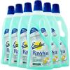 Emulsio Ravviva Gres Detergente Pavimenti per Grès Porcellanato Lucido o Opaco Formula con Agente Antirideposito Protettivo Profumo di Fiori Bianchi e Ylang-Ylang a Lunga Durata - 6 Flaconi da 750ml