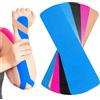Muyohix Tape Kinesiologico, 40PCS Pre-Tagliato Kinesio Tape Elastico per Alleviare il Dolore e Supportare i Muscoli, Nastro Kinesiologico, Ideale per Schiena, Ginocchia e Spalle (4 Colori)