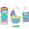 Beni Culinari Sweet Home Puro Bucato Pacchetto Test - Ammorbidente concentrato + Detersivo + Profumo / 3 Articoli della stessa fragranza + Beni Culinari Portachiavi Gratis