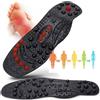 Generic Solette Magnetiche Dimagranti,Solette Massaggio,Solette Scarpe Magnetiche,Solette per Agopressione,Unisex,Terapia Magnetica,Riflessologia Plantare,Tagliabile (Size:L(41-45),Color:Nero)