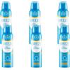 MENDOSA 6X Confezioni per Breeze Deodorante Spray Blue, 6 flaconi da 150ml