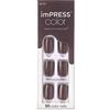imPRESS KISS imPRESS Colore Press-on Manicure - Prova Grigio