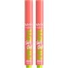 NYX Professional Makeup Fat Oil Slick Click Balsamo Labbra Tonalità 15 Story Or Post Colorato Idratante Effetto Lucido a Lunga Tenuta 12h con Olio di Avocado Lampone e Camemoro - 2 Balsami Labbra