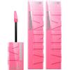 Maybelline New York SuperStay Vinyl Ink Rossetto Colore 155 Upbeat Brillante e Luminoso Tinta Labbra Effetto Vinilico Formula No Transfer Durata fino a 16h - 2 Pezzi da 4,2 ml