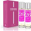 CARAVAN FRAGANCIAS - Scatola regalo con 2 profumi: Nº26 da 150 ml, per donna