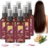 Raevior Olio per capelli con cipolla rossa spray, cipolla e rosmarino Cura Crescita Capelli, Siero Olio di Cipolle, Zenzero & Vitamina E, Rafforza radici, Riduce la rottura, dona volume e lucentezza (8 pezzi)