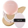 TIRTIR Mask Fit All Cover, Fondotinta A Cuscino Rosa Ad Alta Copertura, Finitura Opaca Vellutata, Leggero, Impeccabile, Corregge Il Rossore (Misura Completa 0,63 Fl Oz), 24 W, Beige Morbido