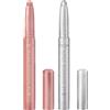 L'Oreal Paris L'Oréal Paris Ombretto Stick Colore Intenso Lunga Durata Le Shadow 100 Ice Sparkle + 245 Allur Rose Texture Cremosa Ultra Pigmentata e Facile da Applicare - Set da 2