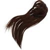 LIFKOME Parrucca con Fascia Castano Texture Liscia con Frangia Integrata e Clip Invisibili Topper Capelli per Donne con Copertura Bianca