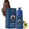 Generico Qiweitang Hair Dye Shampoo, Qiweitang Shampoo Black Brown, Caviar Hair Colour Cream, Caviar Protein, Natural Plant for Women Men (Black Brown)