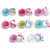Mebtmel Konipl Mebtmel 8PCS Cute Lip Gloss for Girls, Party Favors Lip Balm Set for Kids, Assorted Fruity Flavors Cute Cupcake of Rainbow Designs Birthday Gift