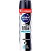 NIVEA MEN 6 x Nivea Men Deodorante Spray Nivea Men Black & White Invisible Active + Antibacterial 250 ml XL Format Antitraspirante