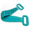 Sinye Scrub in silicone,Doccia da bagno Spazzola per il corpo in silicone Cintura da bagno Spazzola esfoliante per spazzola Lavare la cinghia (verde)