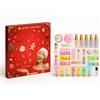 Generico Calendario dell'Avvento Beauty 2025, Edizione Limitata, 24 Sorprese per la Cura della Pelle, Set Regalo Natalizio con Creme Corpo, Bagnoschiuma, Profumi, Scrub, Burrocacao e Accessori