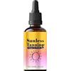 Générique Face Tanning Drops, 60 ml Self-Tanning Nutriishing Tan Enhancer Drops, Lozioni per il viso per la cura 'olio, idratante e idratante per il della pelle naturale