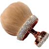 Generic Pennello per il trucco del corpo, setole morbide grandi, finitura liscia di applicazione, dettagli con strass accattivanti, design efficiente della copertura, per trucco professionale e uso solare, 9