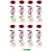 Beni Culinari 8 shampoo Dimension Capelli Secchi by Lux 2 in 1 shampoo e balsamo per capelli secchi - con estratti di frutta da 250 ml + portachiavi Beni Culinari