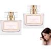 Junjie Pheromone Perfume per donna, profumo di feromone da donna, profumo di lusso da donna con profumo intenso e fruttato, profumo rinfrescante da donna a lunga durata (2 pezzi)