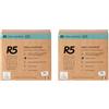 R5, Eco Tabs Lavatrice, 60 Pastiglie per Lavatrice, con Tensioattivi di Origine Vegetale, Senza Coloranti, Certificate Ecolabel, Climate Partner, Made in Italy, 2 x 30 Pods