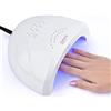 EACH lampada led 48 watt con sensore ricostruzione unghie gel nail art