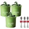 Generico Maschera Detergente Profonda Holy Basil Bubble - Maschera All'Argilla Auto-Schiumogena, Pulizia Profonda, Trattamento di Rinnovamento Della Pelle - 90 g (3 Pcs)