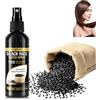 Generisch Spray idrico per capelli di riso nero, 100 ml, per la crescita dei capelli, estratto di radice di zenzero per capelli più spessi e più pieni, combatte la caduta dei capelli e ripara i danni