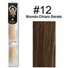 SO.CAP. ORIGINAL SOCAP Extension Basic 50/55cm 25 Ciocche 12 Biondo Chiaro Dorato