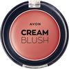 AVON Cream Blush 2,4 g Peach - Crema - Luminoso - Arancione - Peach - Palette