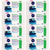 Nivea Salviettine Struccanti Biodegradabili con Estratto di Loto Salviette Delicate Viso e Occhi per Pelli Normali e Miste - 8 Confezioni da 25 Salviette